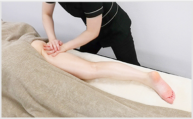 スリムボディセラピスト資格　施術_前後面