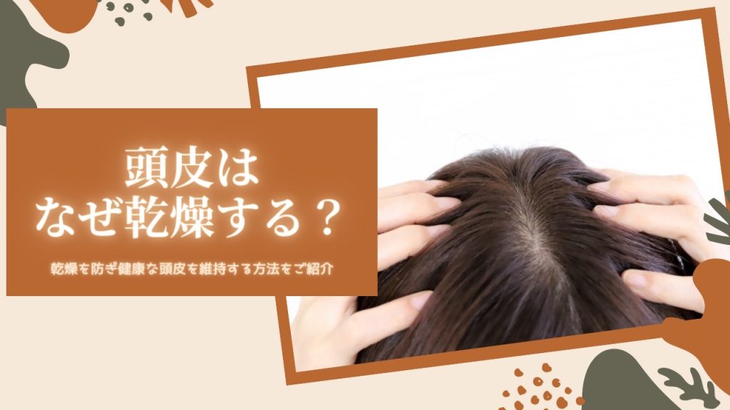頭皮はなぜ乾燥するのかについて