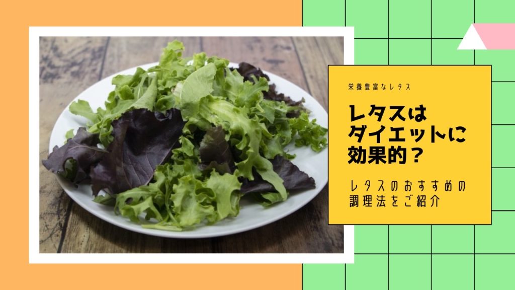 レタスはダイエットに効果的？おすすめの調理法や食事のポイントも解説